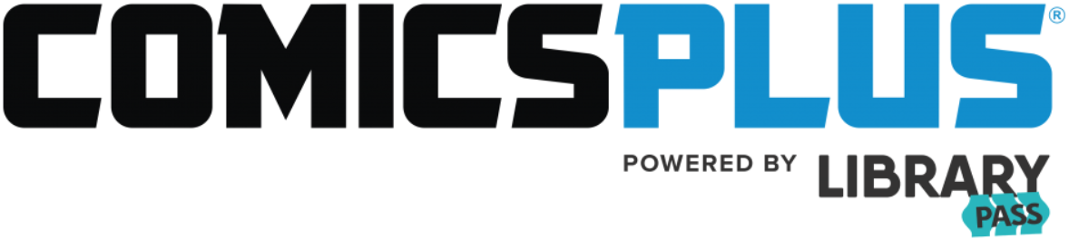 Logo for ComicsPlus Teen Library Catalog
