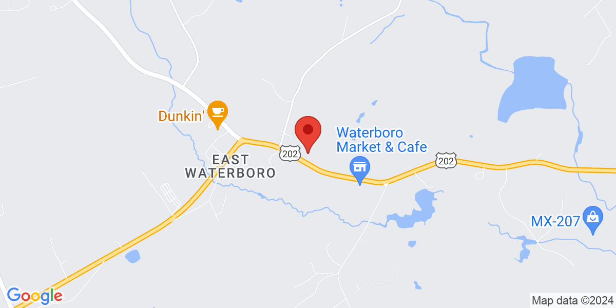 Map of Waterboro Public Library